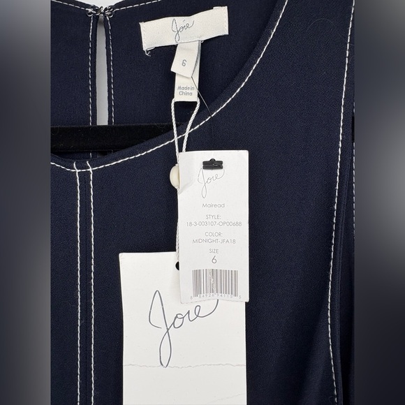 NWT! Mairead Split-leg Jumpsuit In Midnight Navy -Size 6 - Picture 10 of 12